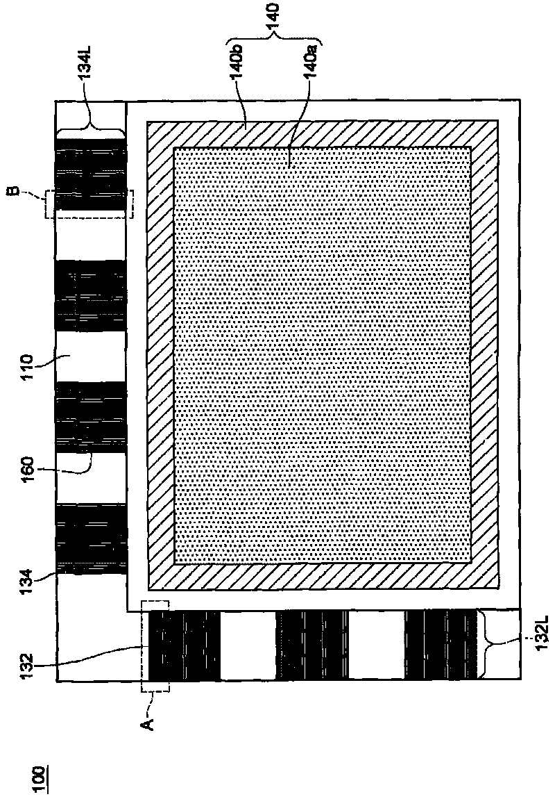 Array backboard, probe used for testing array backboard and liquid crystal display panel