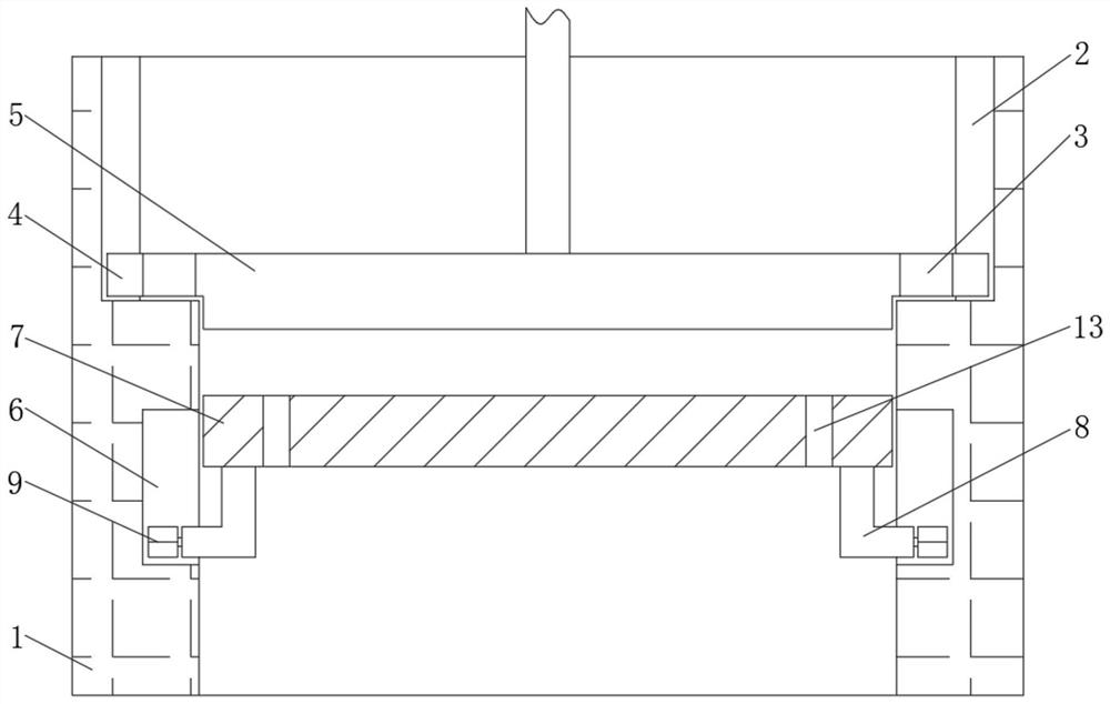 Medicinal material grinding machine capable of avoiding weakening of material grinding effect