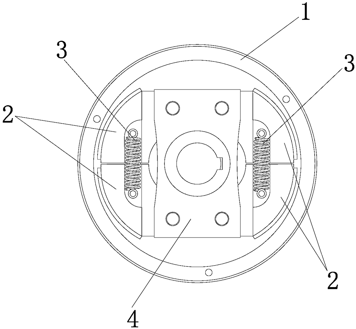 Speed limiter of monorail conveyor