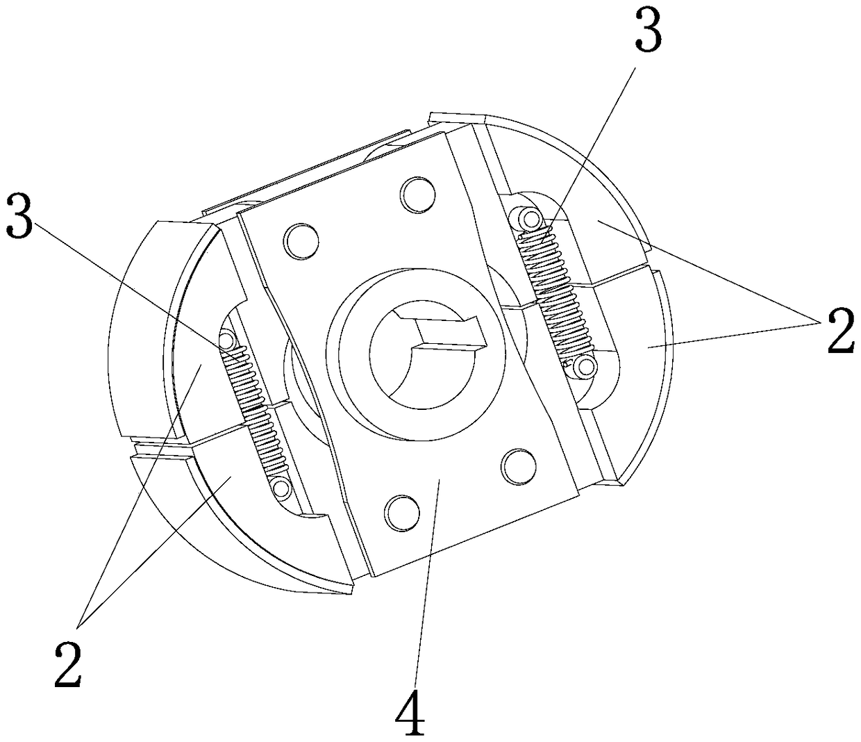 Speed limiter of monorail conveyor