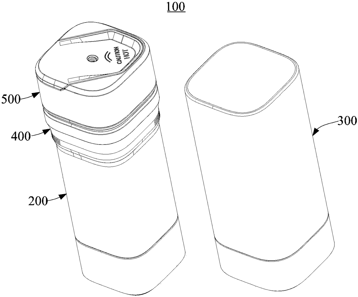 Filter Cup and Clean Heating Cup