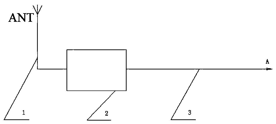 Static monitoring method for atmospheric electric field