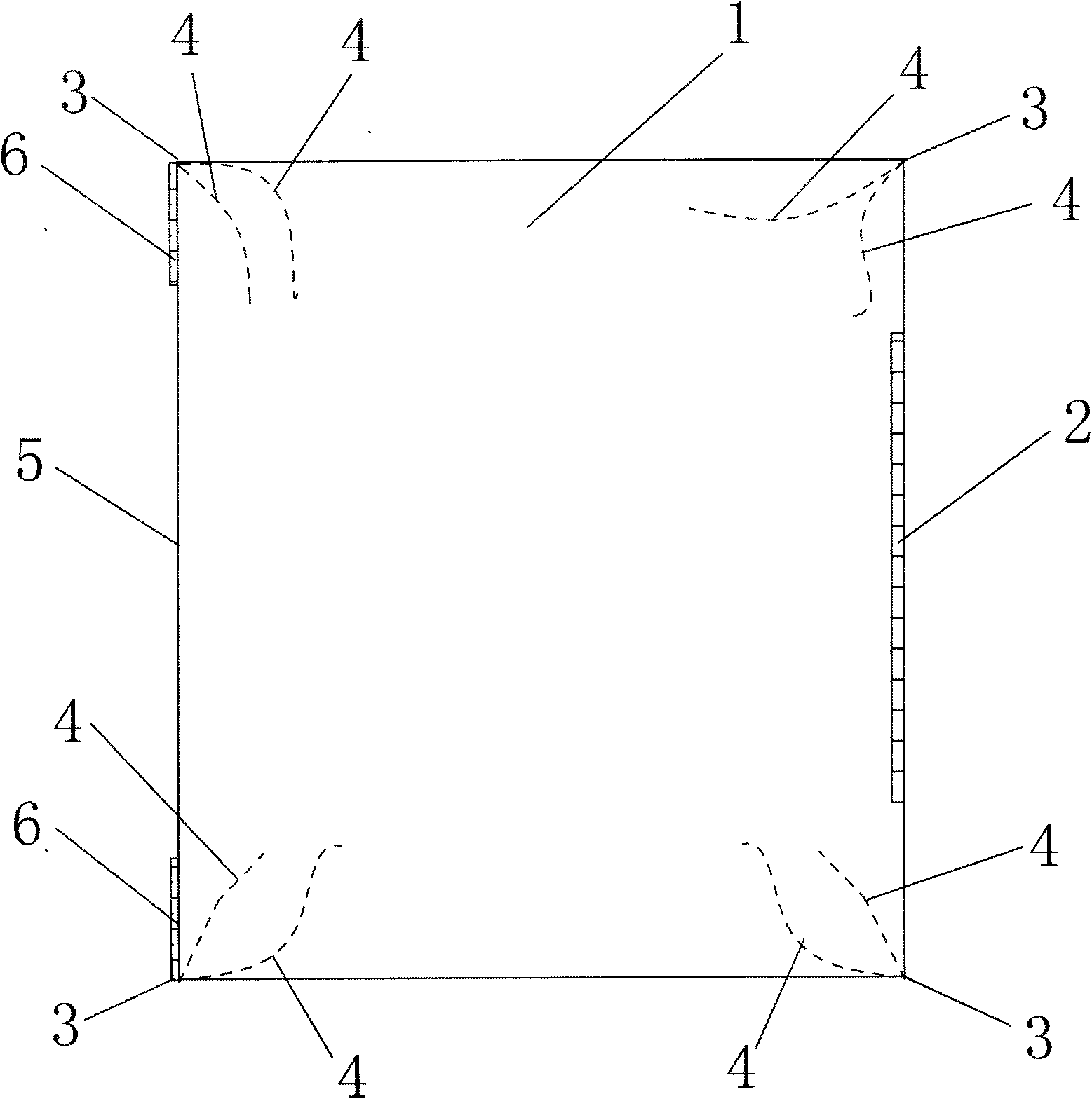 Quilt cover capable of preventing quilt core from sliding