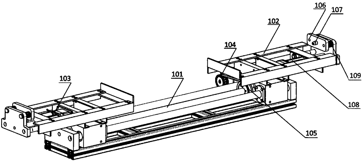 Multi-module automatic dismounting and mounting lifting mechanism and lifting method