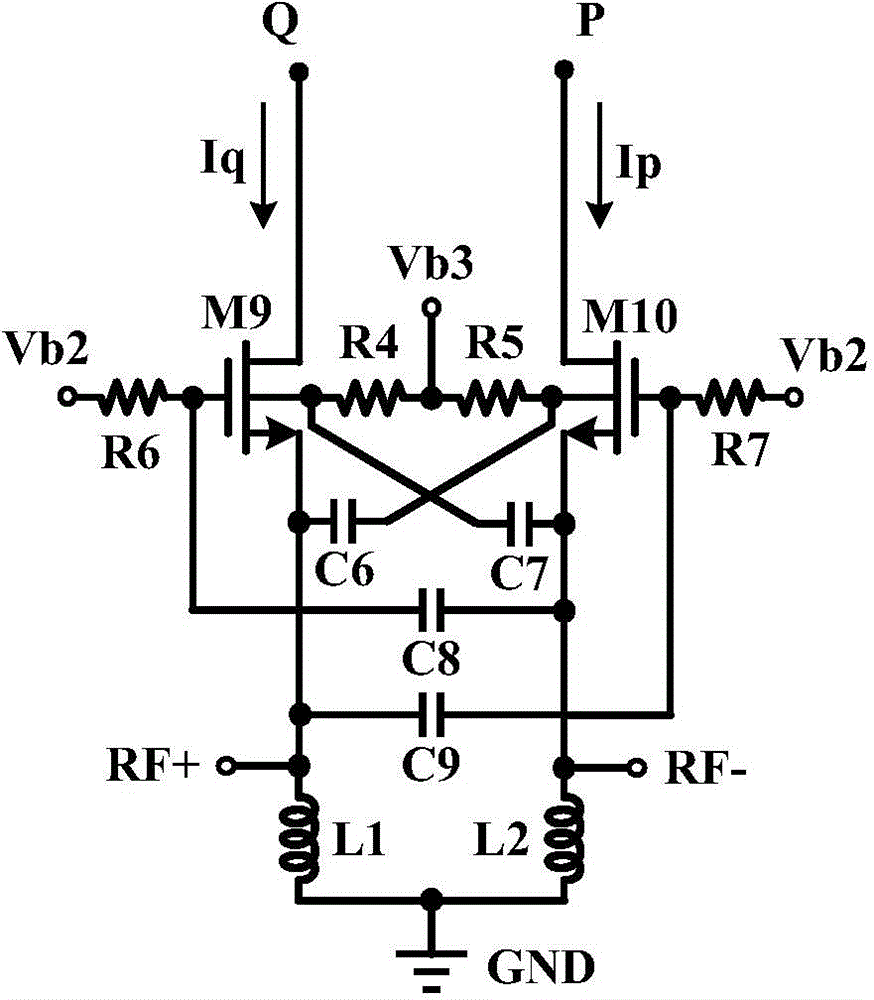 High-gain low-noise frequency mixer