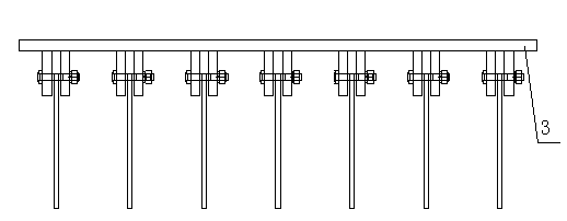 Upper die for oil press