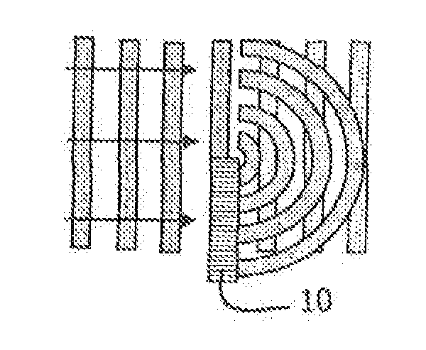 Open-worked acoustic barrier for hybrid active/passive noise treatment