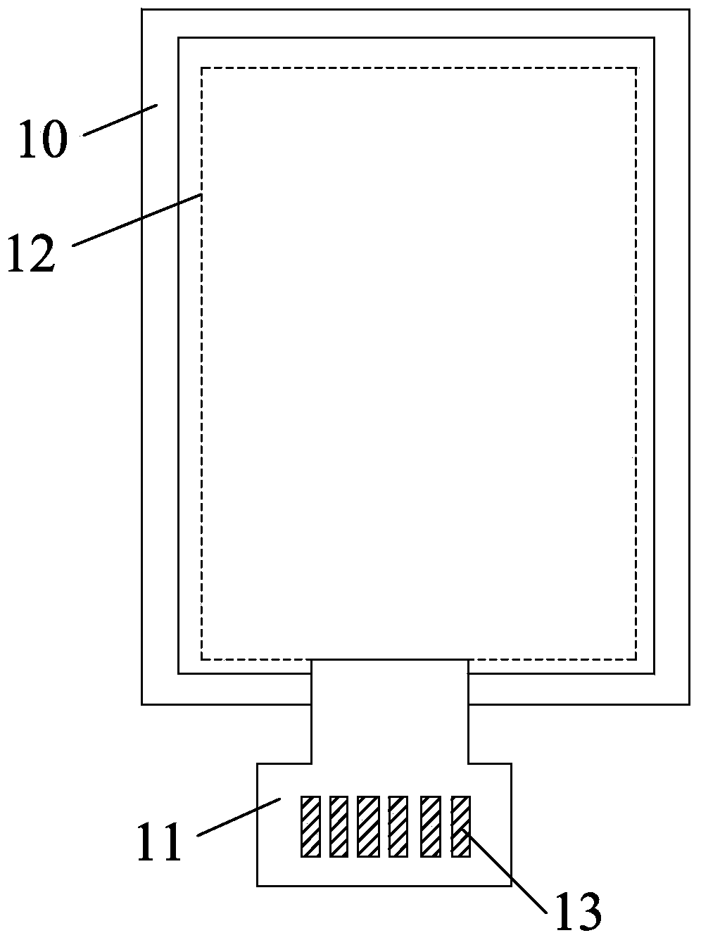 Liquid crystal display screen