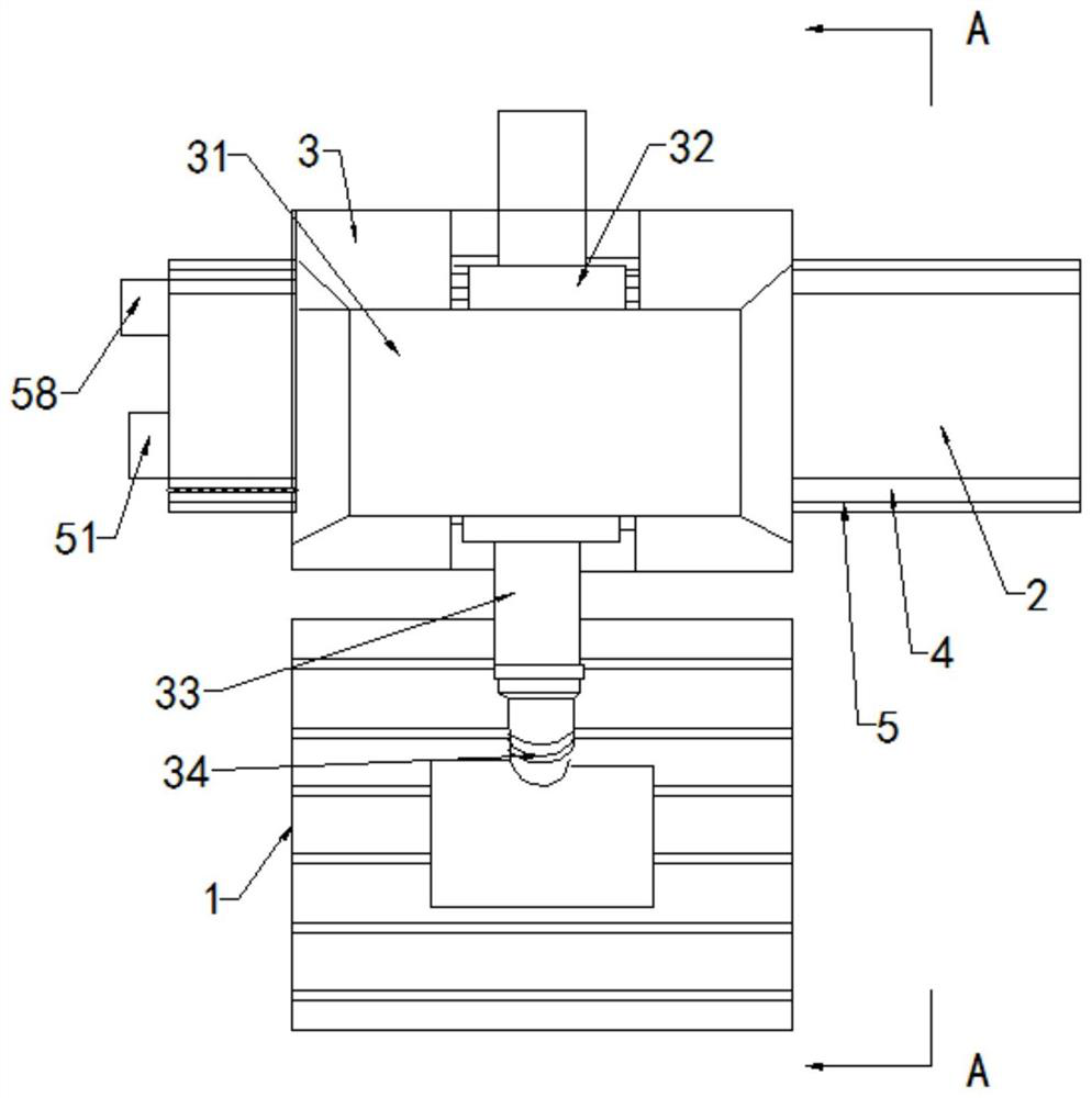 Moving mechanism of numerical control machine tool and lubricating method thereof