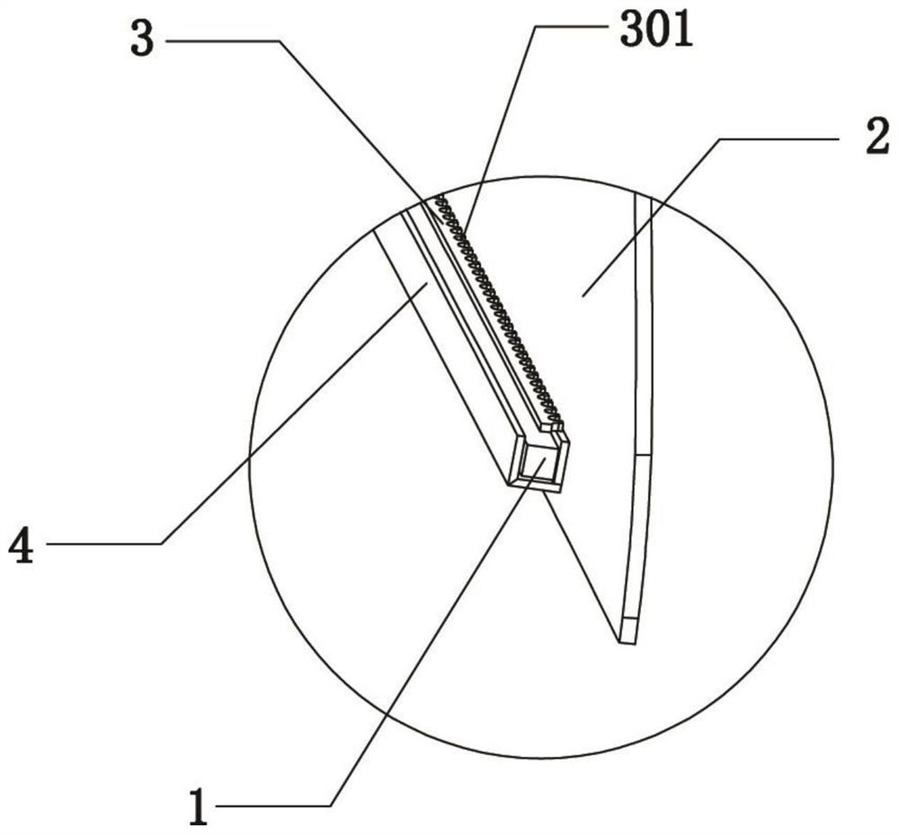 Automotive trim atmosphere lamp structure