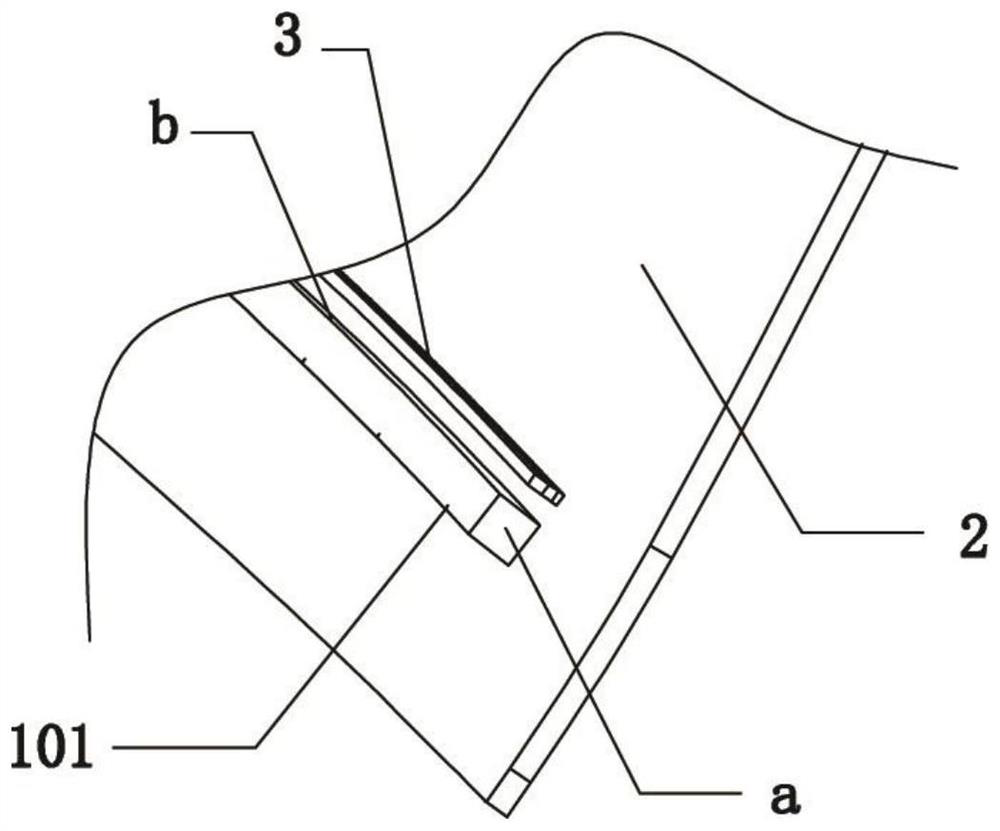 Automotive trim atmosphere lamp structure