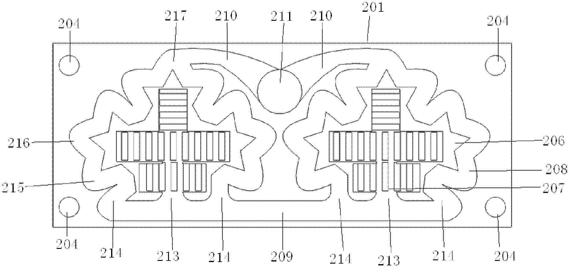 Degradable anti-clogging underground drip irrigation pipe and manufacturing method thereof