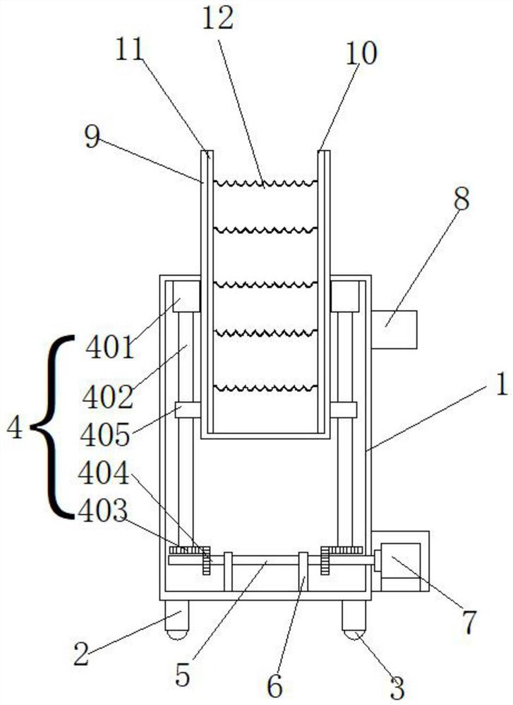 Egg transfer trolley