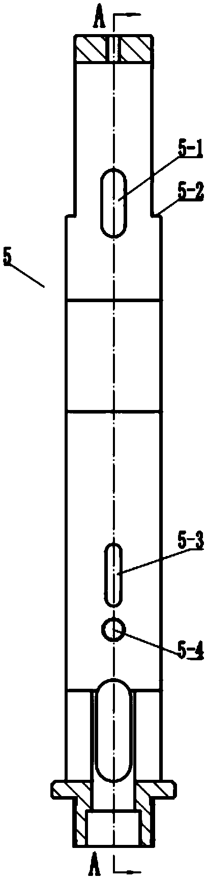 Multi-hinge type anti-blocking elastic clamp positioning mechanism