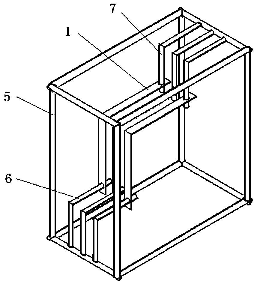 Aluminum plate material sharp edge corrosion test tool and method