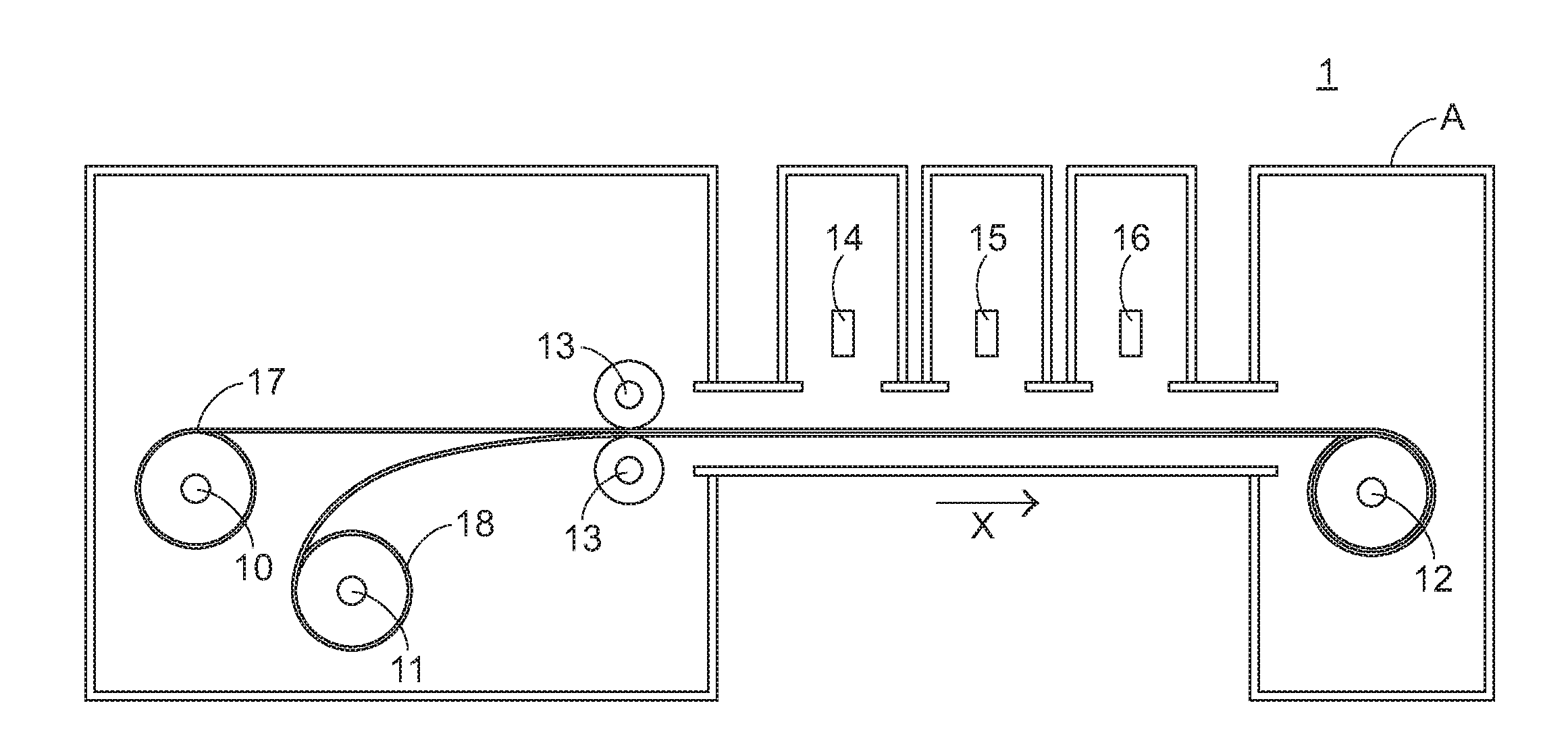 Touch panel producing method