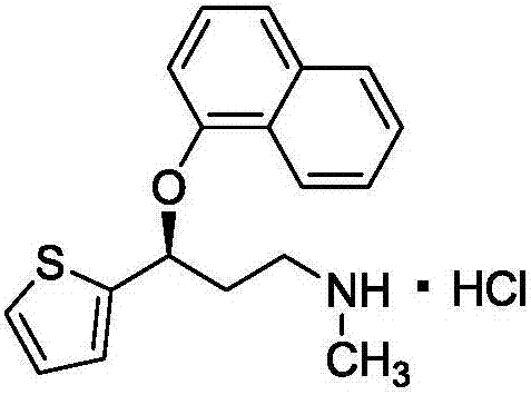 Duloxetine hydrochloride single crystal and preparation method thereof