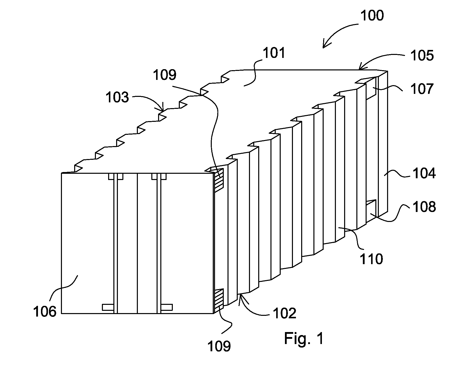 Ventilator for freight container