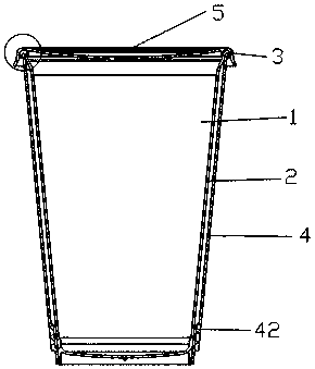 Combined water cup