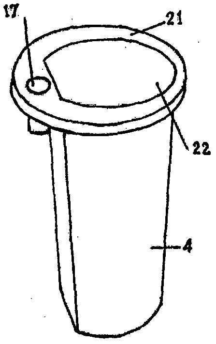 Built-in water box type liquid food or beverage self-heating cup