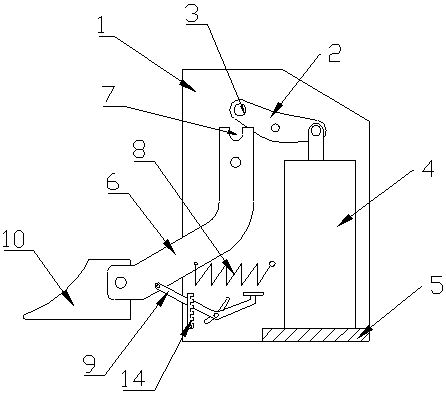 Windproof device for portal crane