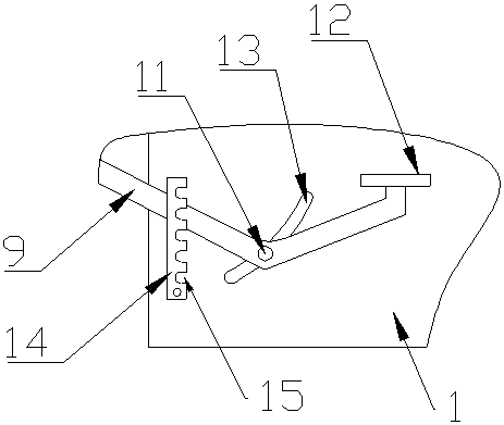 Windproof device for portal crane