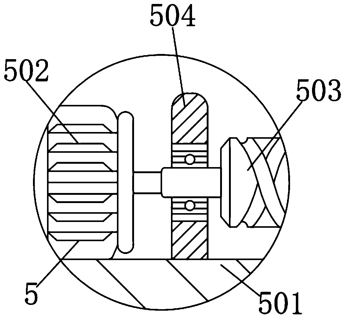 Ecological garden rainwater cyclic utilization system