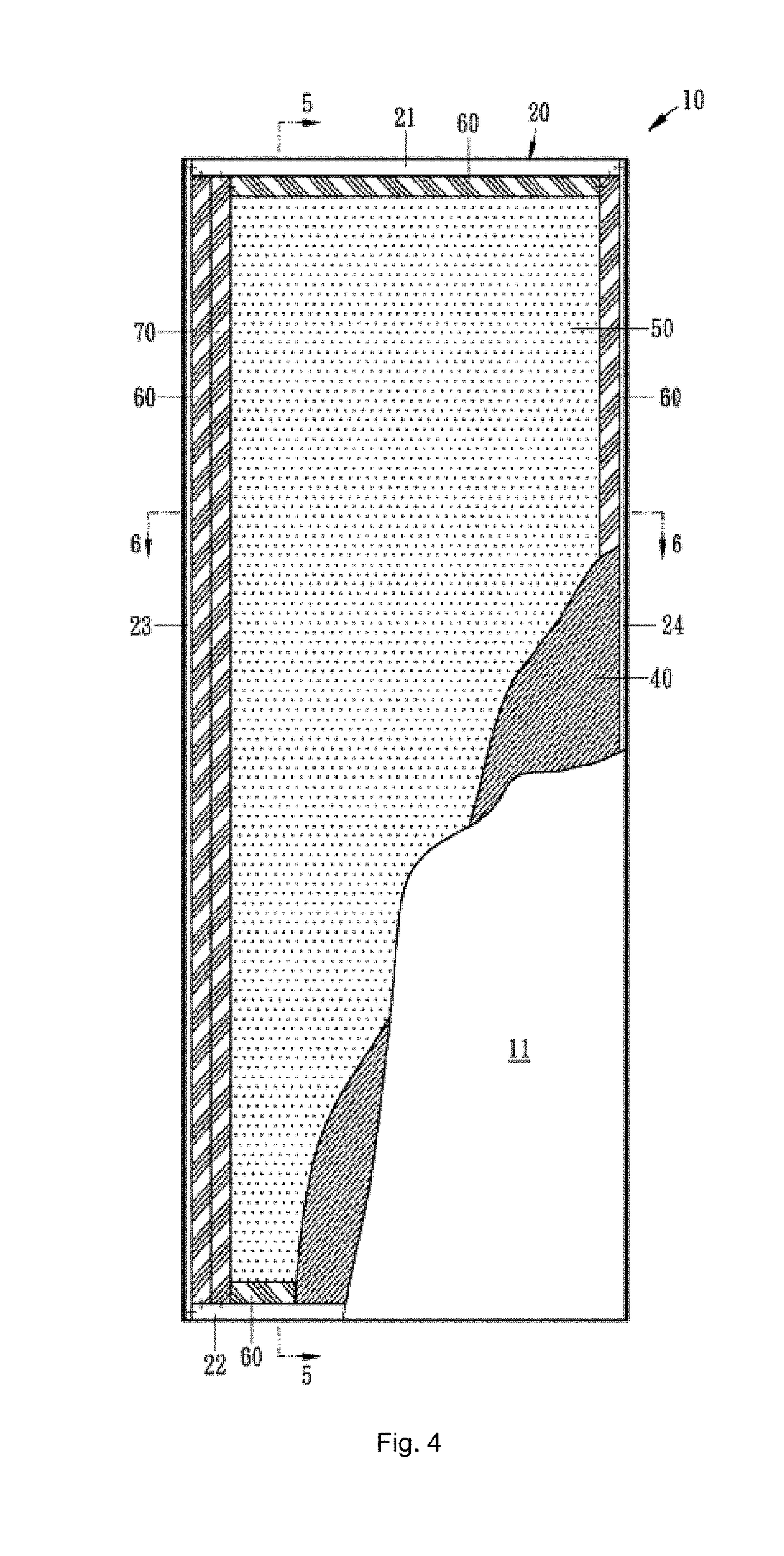 Soundproof door for use in reduction of sound transmitted from one side of the door to the other side