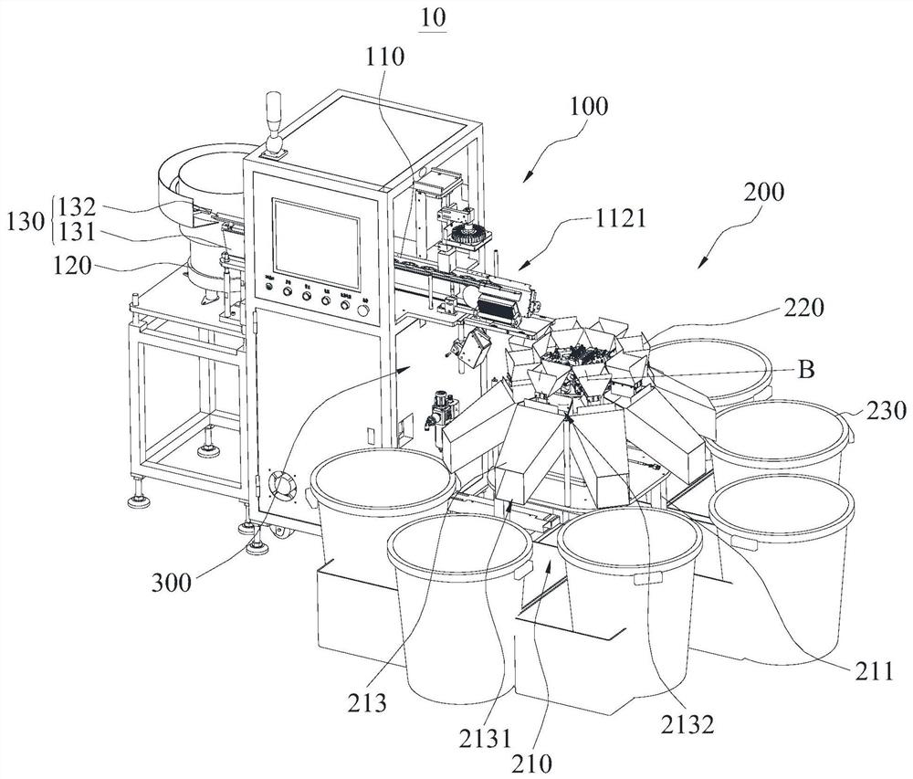 Areca nut sorting equipment and areca nut sorting method