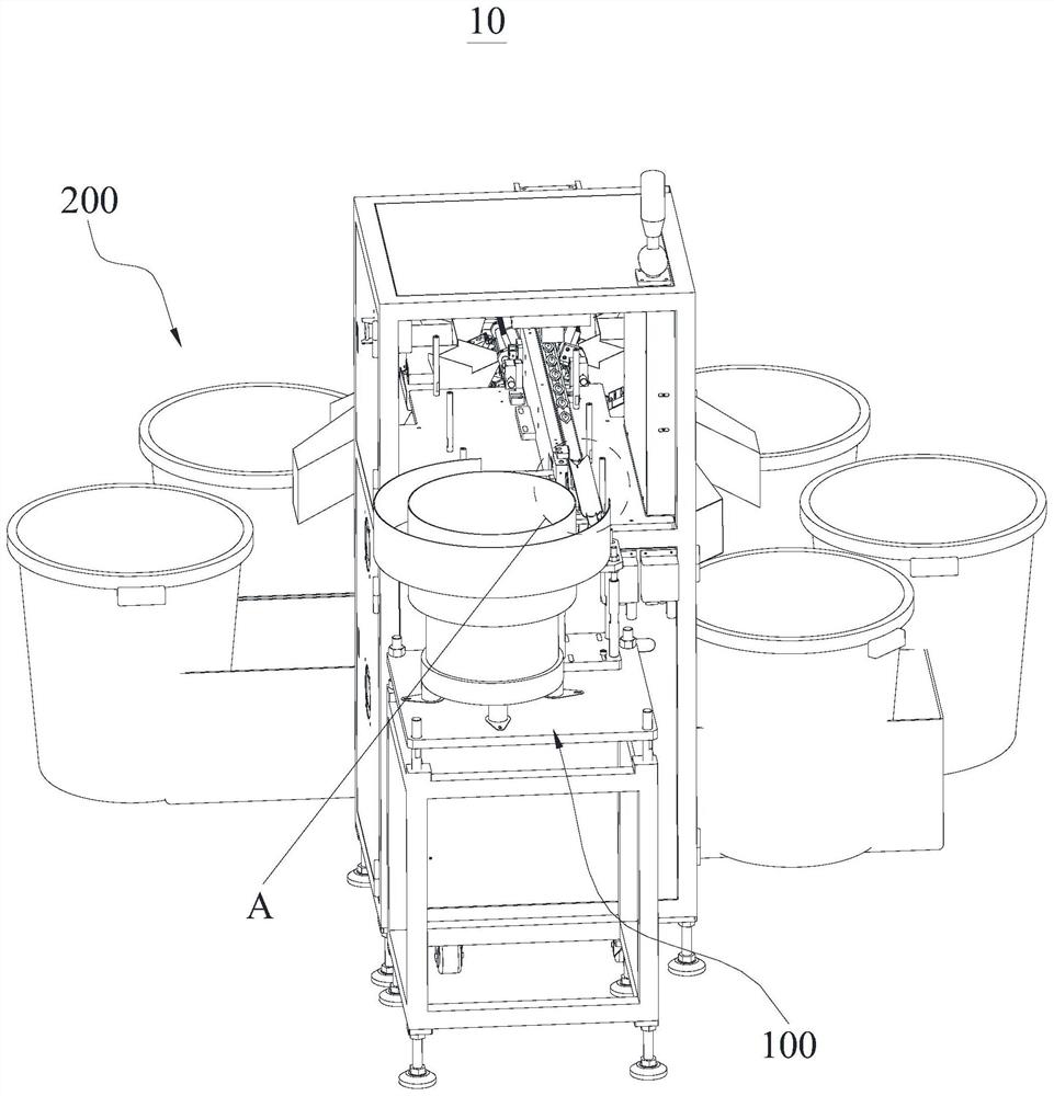 Areca nut sorting equipment and areca nut sorting method