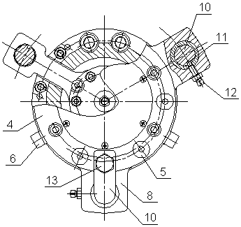 Bevel gear pitch circle locating tool