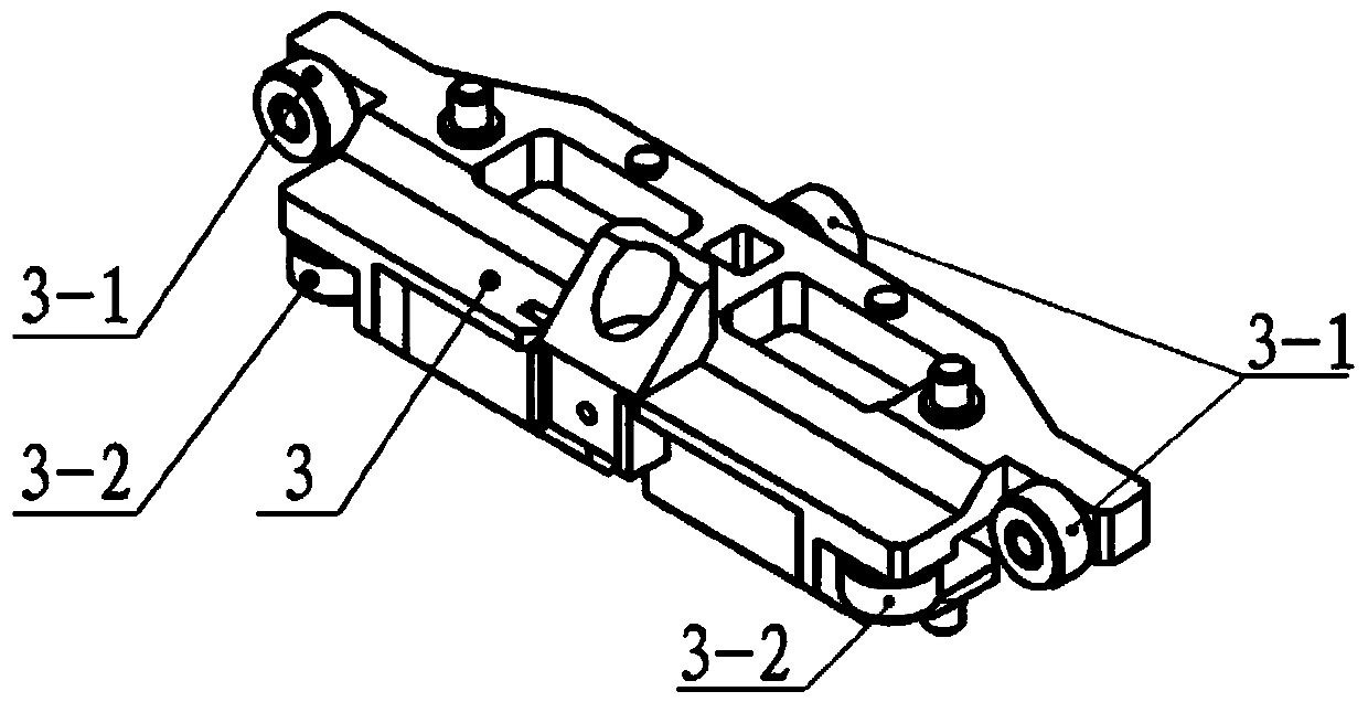 Suspended adsorption type automatic adhering device for indicating gratings