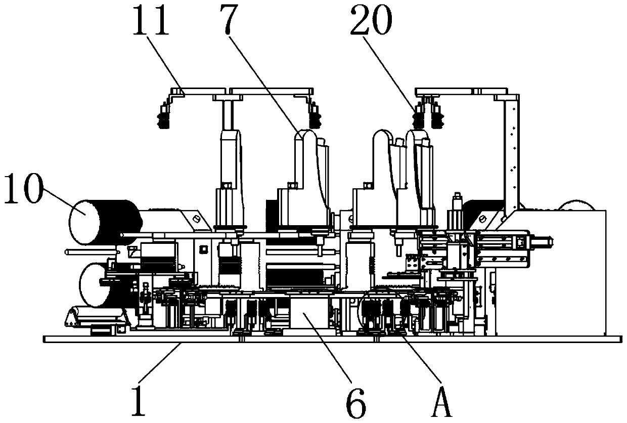 CCD (Charge Coupled Device) vision alignment rear section machine