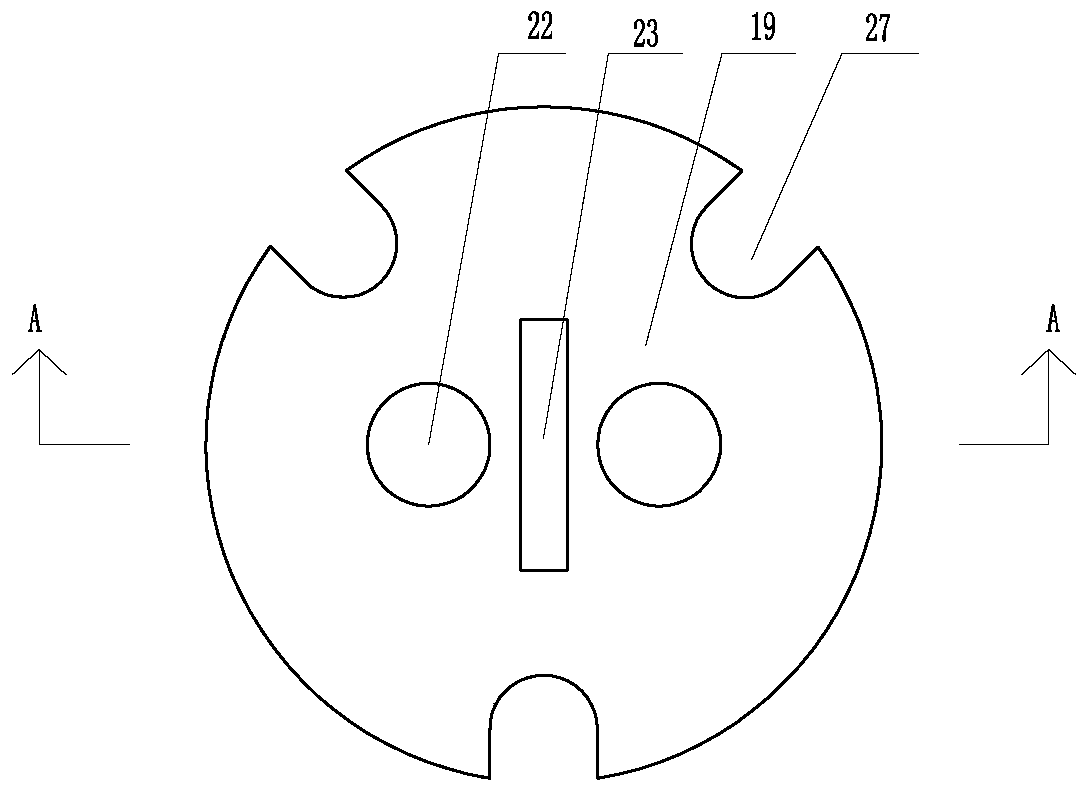 Wiring structure of electric control oil atomizer