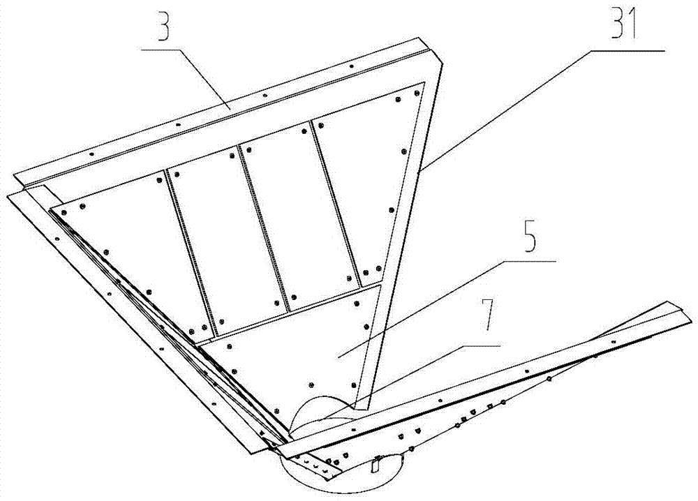 Discharge hopper and mixing station