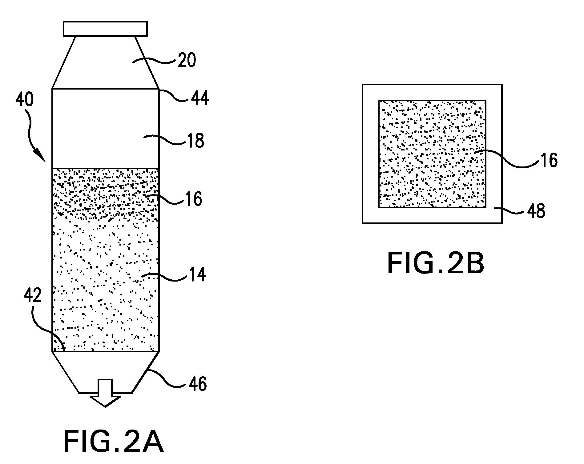 Mixing and packing of particles