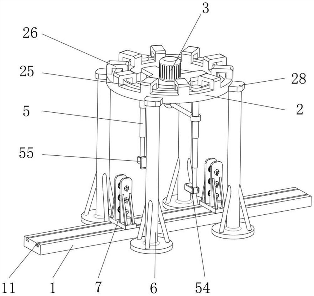 Substrate glass light transmittance detection equipment and substrate glass preparation process