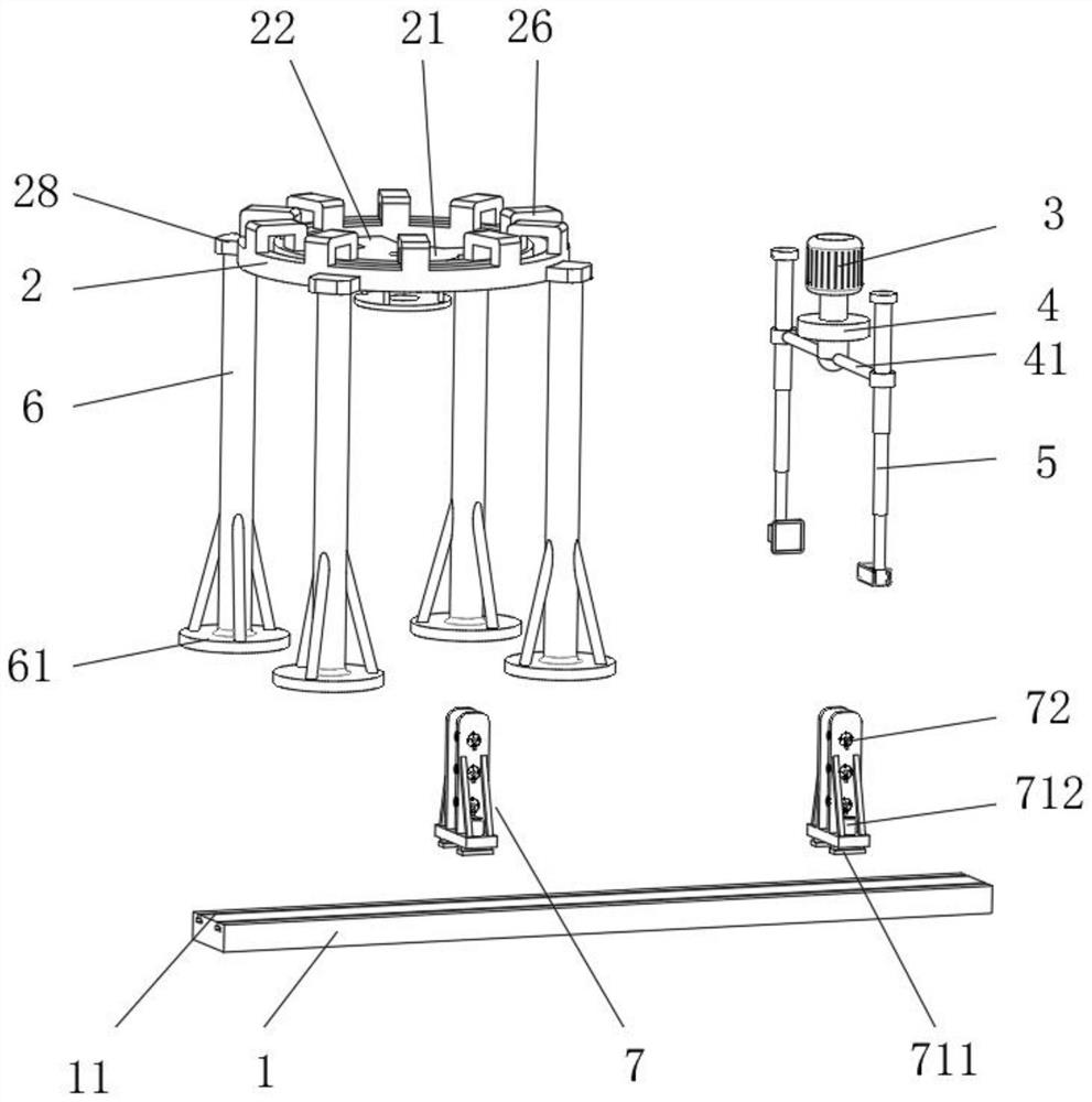 Substrate glass light transmittance detection equipment and substrate glass preparation process