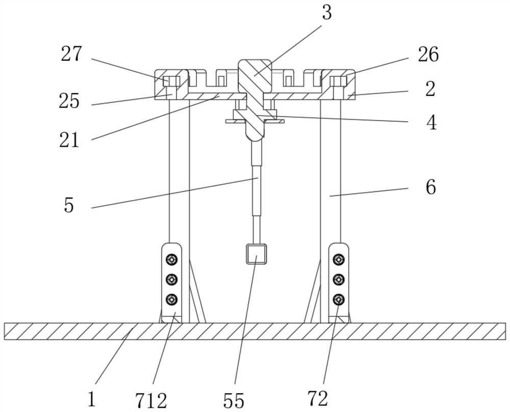 Substrate glass light transmittance detection equipment and substrate glass preparation process