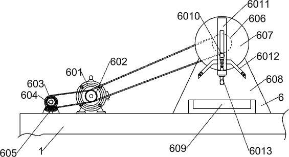 Automatic arrangement die-pressing concrete die-pressing device