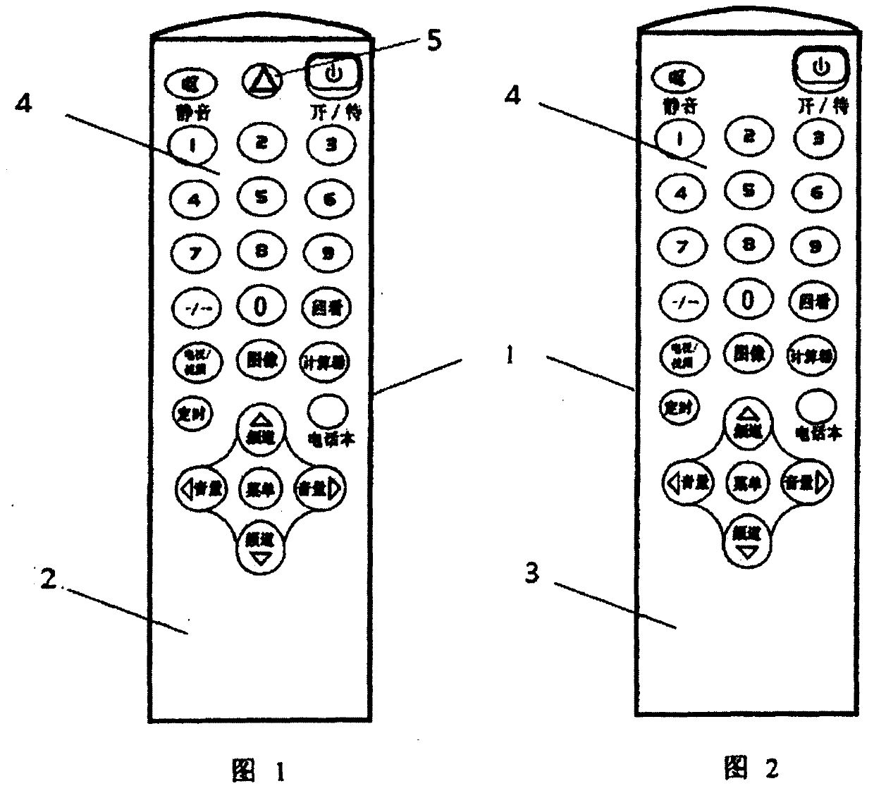 Dual-face remote controller