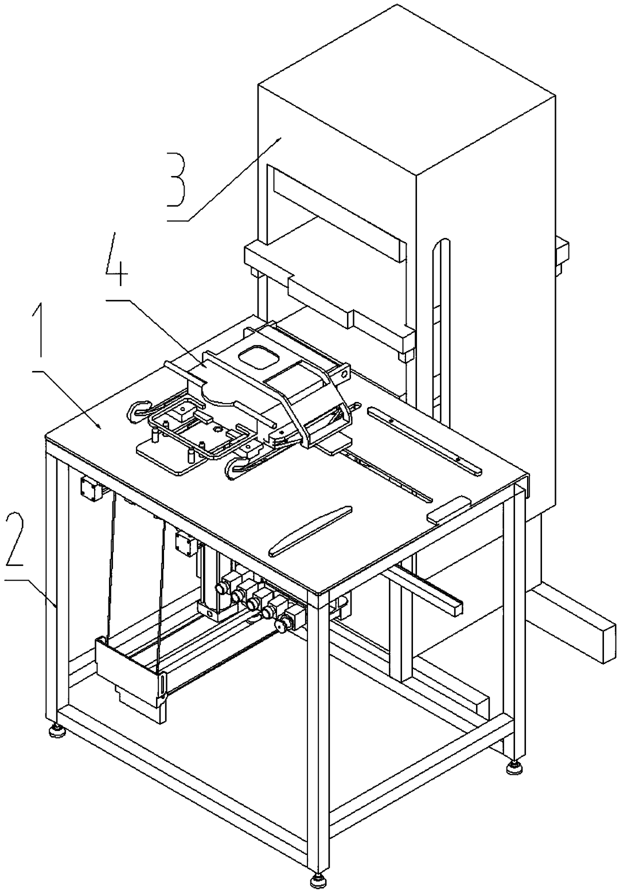 Automatic processing equipment for sole vulcanization