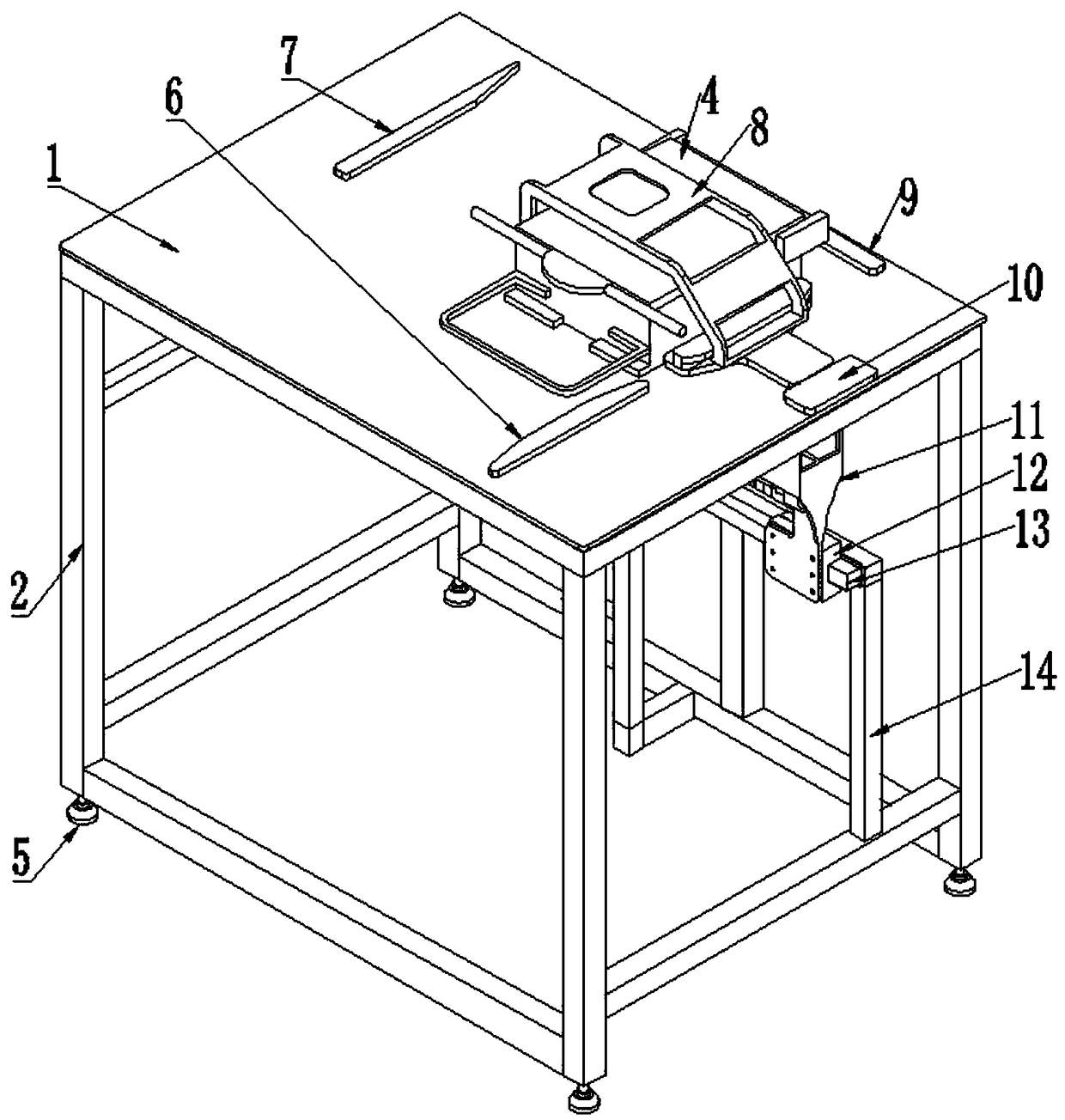 Automatic processing equipment for sole vulcanization