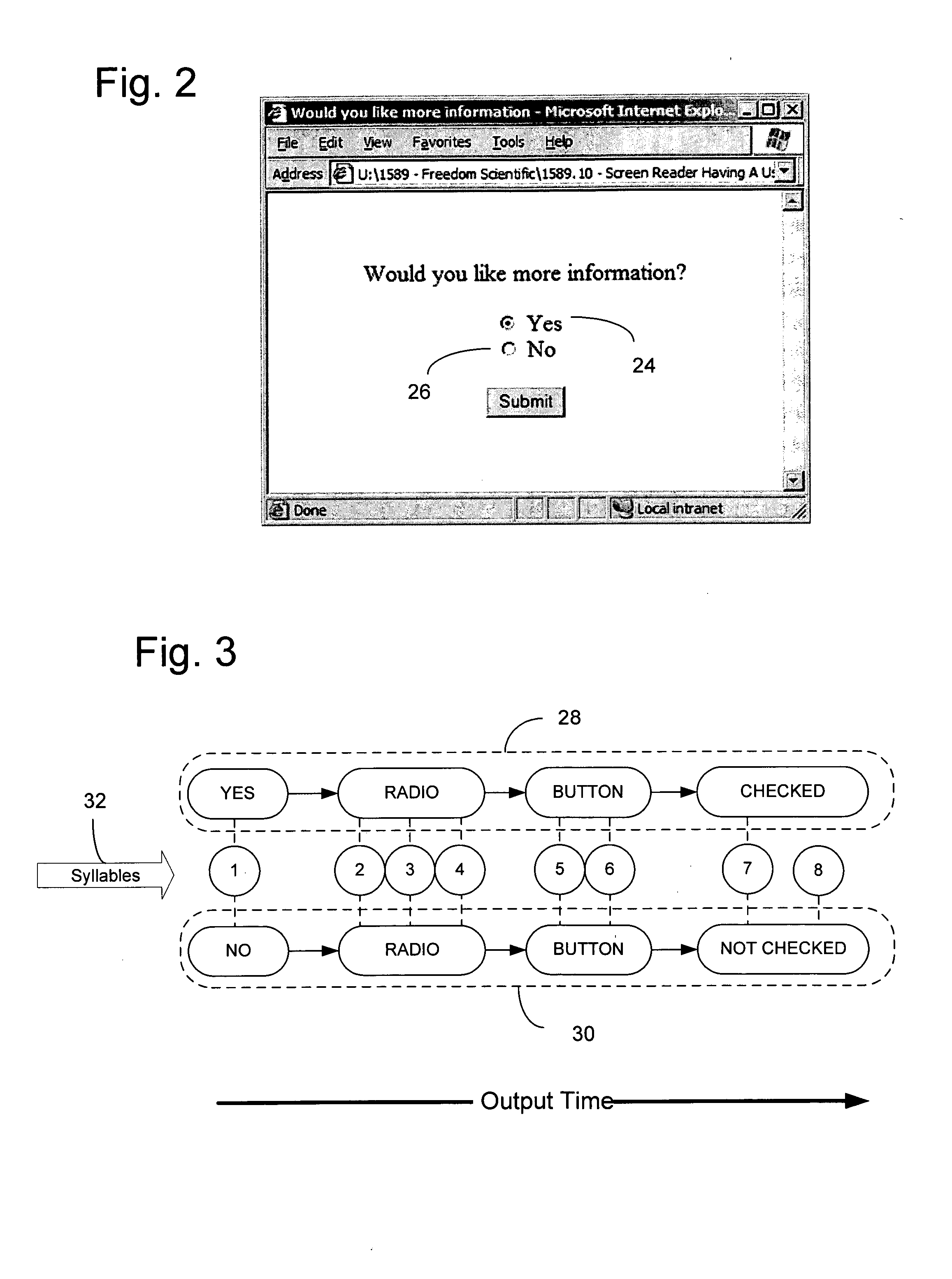 Screen reader having concurrent communication of non-textual information