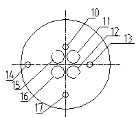 Synchronization testing device and testing method of thermal barrier performance and thermal shock performance of thermal barrier coating