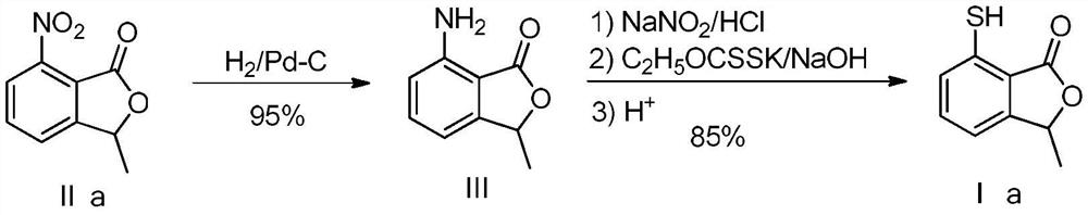 Synthesis method of 7-mercaptoisobenzofuran-1(3H)-one compound