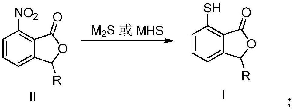 Synthesis method of 7-mercaptoisobenzofuran-1(3H)-one compound