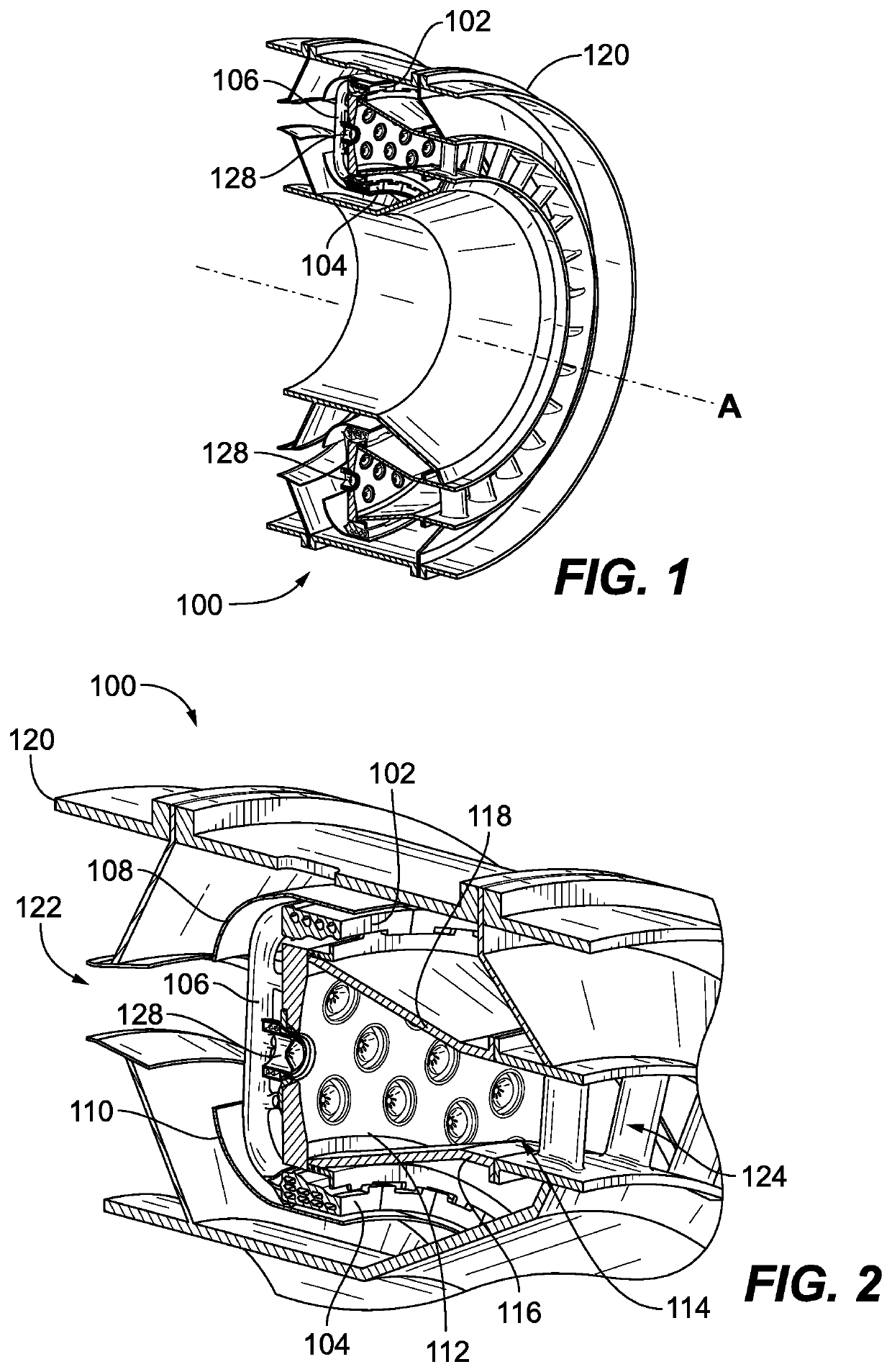 Heat shielding for internal fuel manifolds