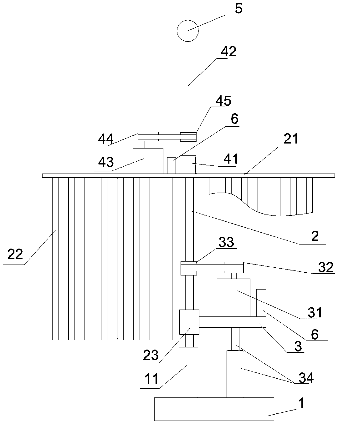 Bird repelling device for farm