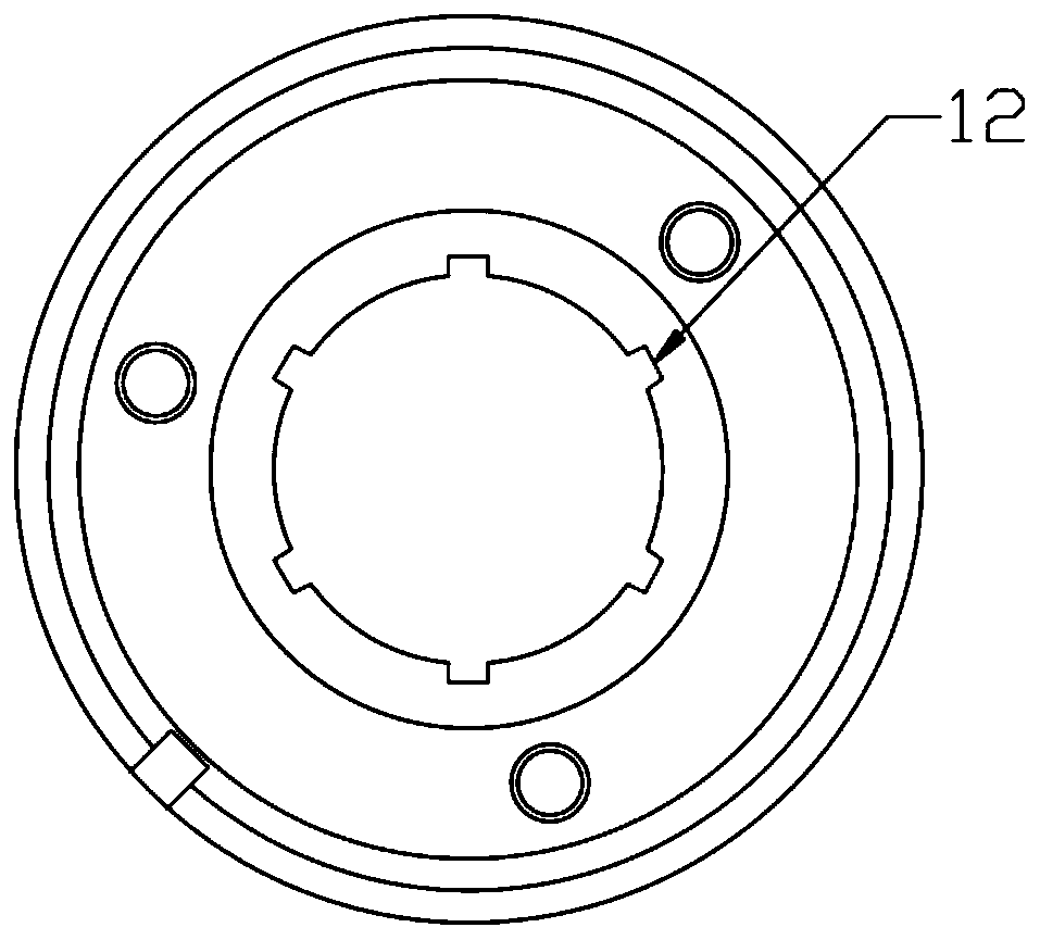 Hollow shaft sealing ring, hollow shaft, rotor structure, motor and electric vehicle